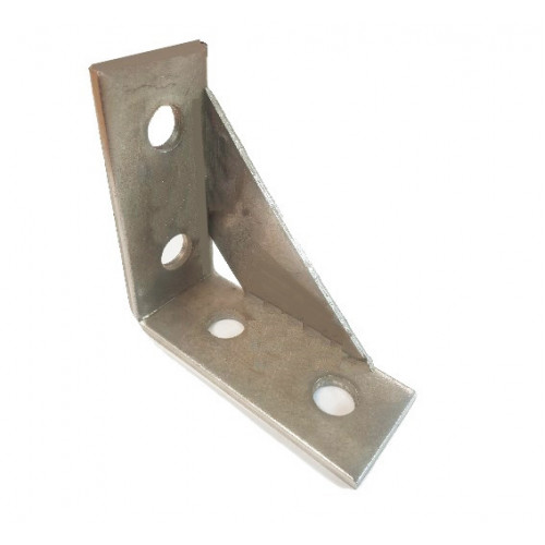 Right Angle Gusset 2x2 Hole (A4 Stainless)