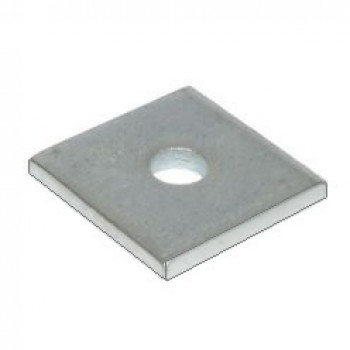 M16 Square Plate Washer Hot Dip Galv. - (Box of 100)