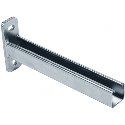 Details about   1 X 300mm UNISTRUT PATTERN GALVANISED CHANNEL CANTILEVER ARM 300mm. 