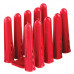 Rawl Plug - Red HDPE Plastic Plug x 100