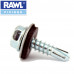 Rawl Plug - 5.5 x 22mm Self Drilling Tech Screws With Washers x 100