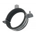62-67mm Premier Rubber Lined Pipe Clamps