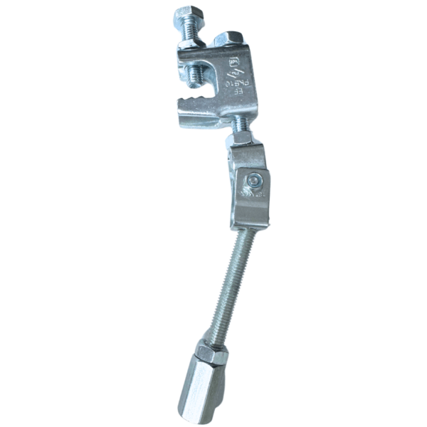 Set - Flange Clamp, Hex Nut, Rod Connector, Swivel Attachment & Stud Bolt Zinc Plated