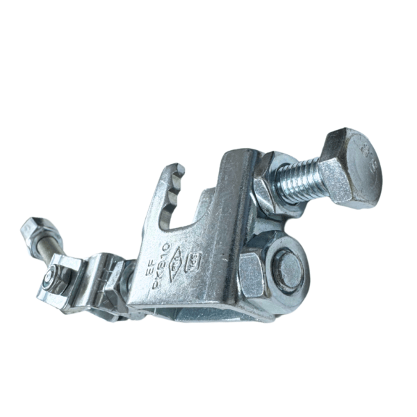 Set - Flange Clamp, Hex Nut, Rod Connector, Swivel Attachment & Stud Bolt Zinc Plated - Image 3
