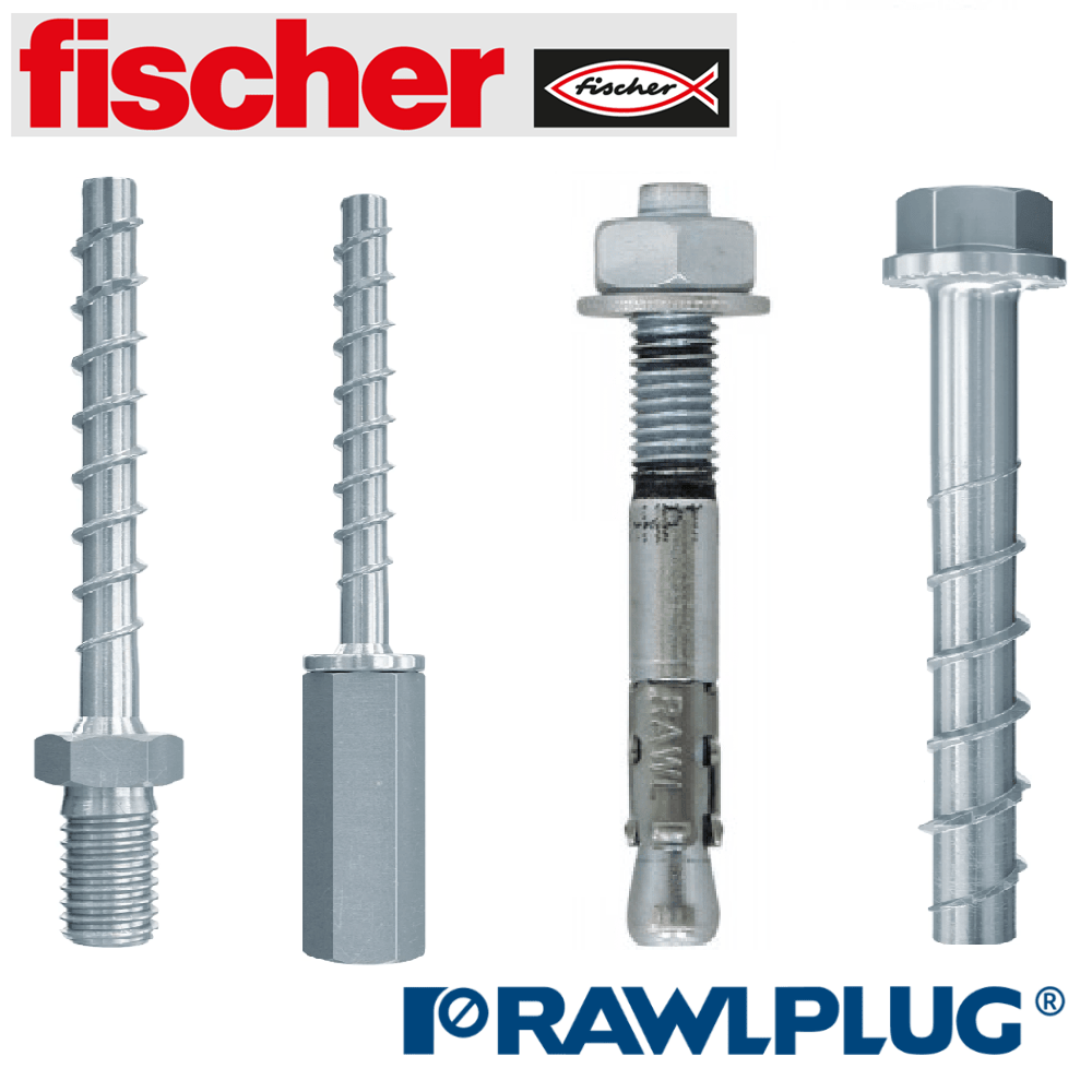 Concrete Screwbolts / Thunderbolt Throughbolt