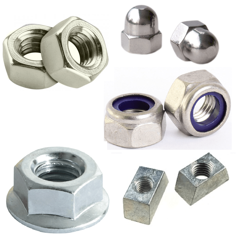 Threaded Nut Range