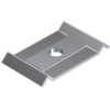 M6 Suspension Clamp / Central Support - Electro Zinc (EZ) - Image 2