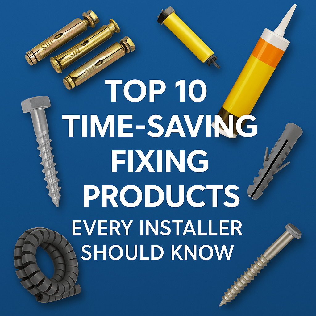 Top 10 Time-Saving Fixing Products Every Installer Should Know
