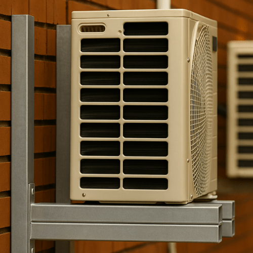 450mm Back-to-Back Air Condenser Wall Bracket Kit HDG