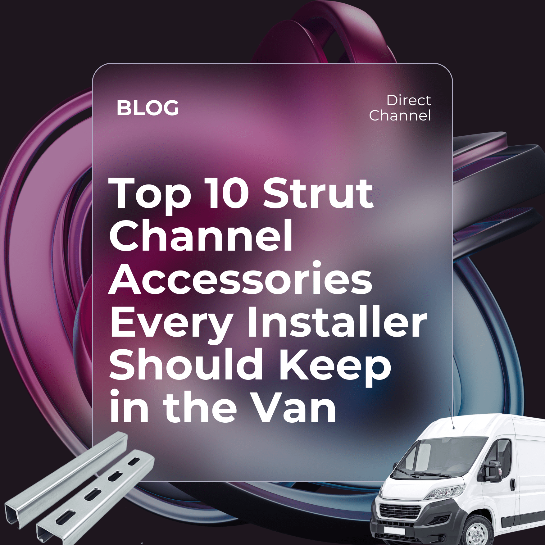 Strut channel accessories UK – channel nuts, washers, bolts