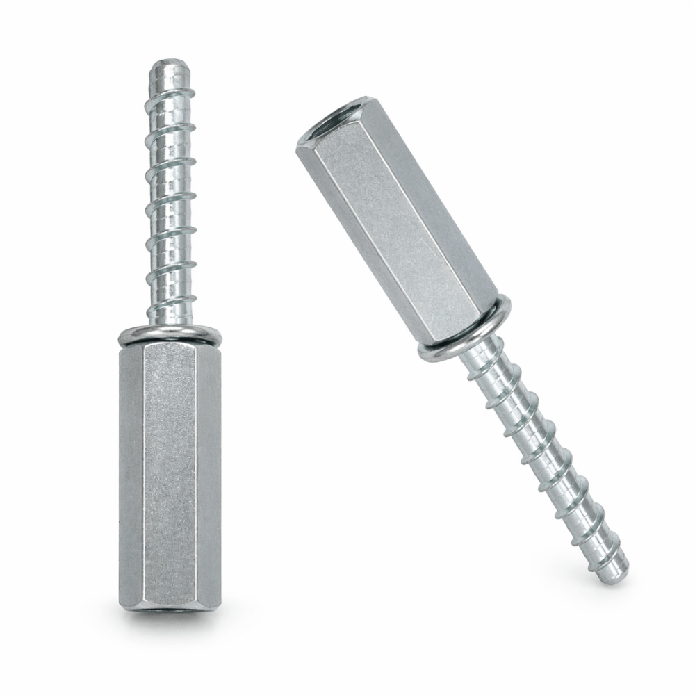 M8 M10 concrete screw 6x35mm dual thread pack of 50 for concrete fixing